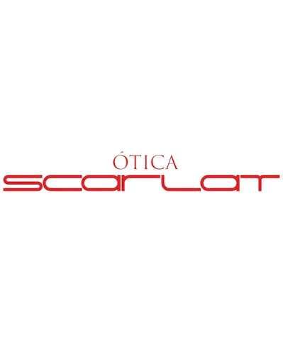 Logo da Ótica Scarlat, cliente de Ótica