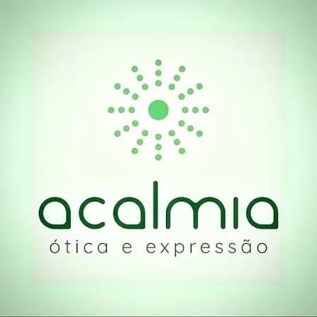 Logo da Ótica Acalmia, cliente de Ótica