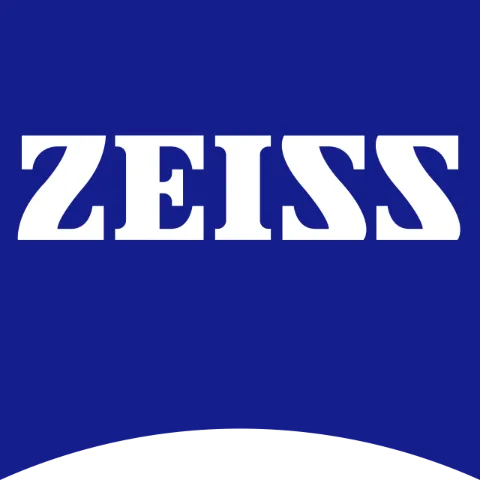 Logo da Zeiss Vision Center, cliente de Ótica